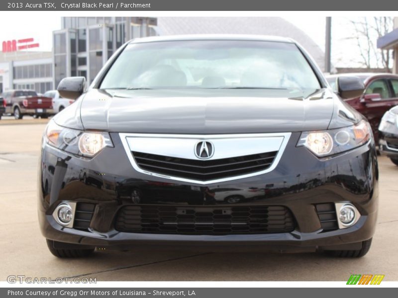 Crystal Black Pearl / Parchment 2013 Acura TSX