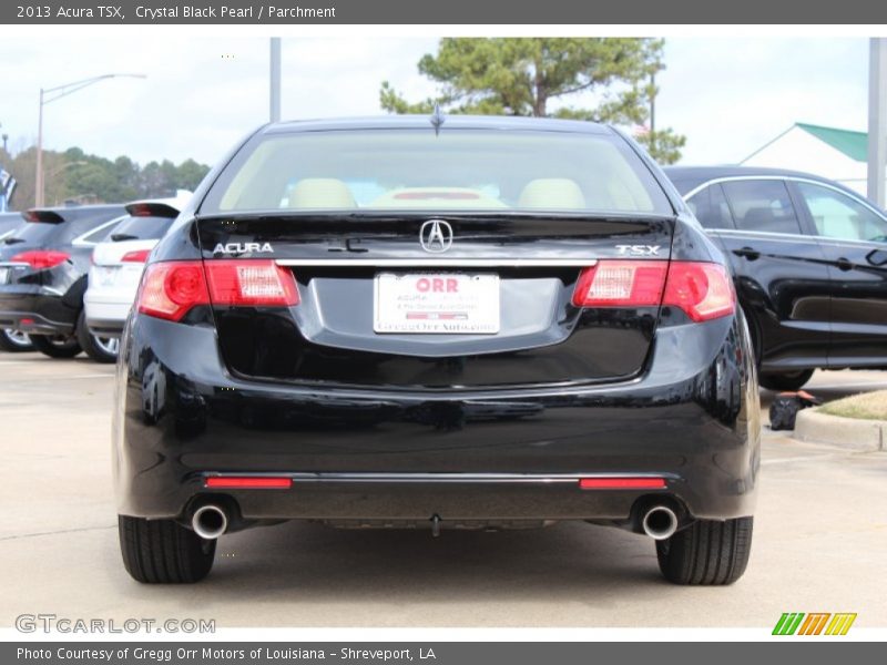 Crystal Black Pearl / Parchment 2013 Acura TSX
