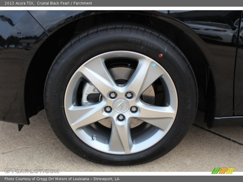 Crystal Black Pearl / Parchment 2013 Acura TSX