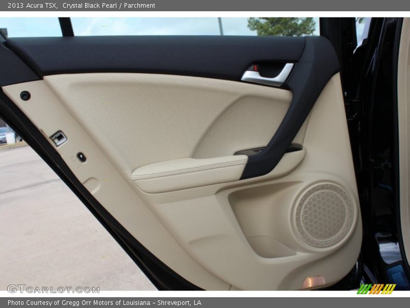Crystal Black Pearl / Parchment 2013 Acura TSX