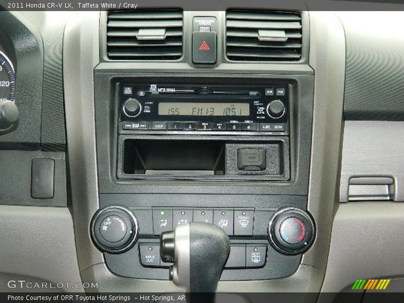 Taffeta White / Gray 2011 Honda CR-V LX