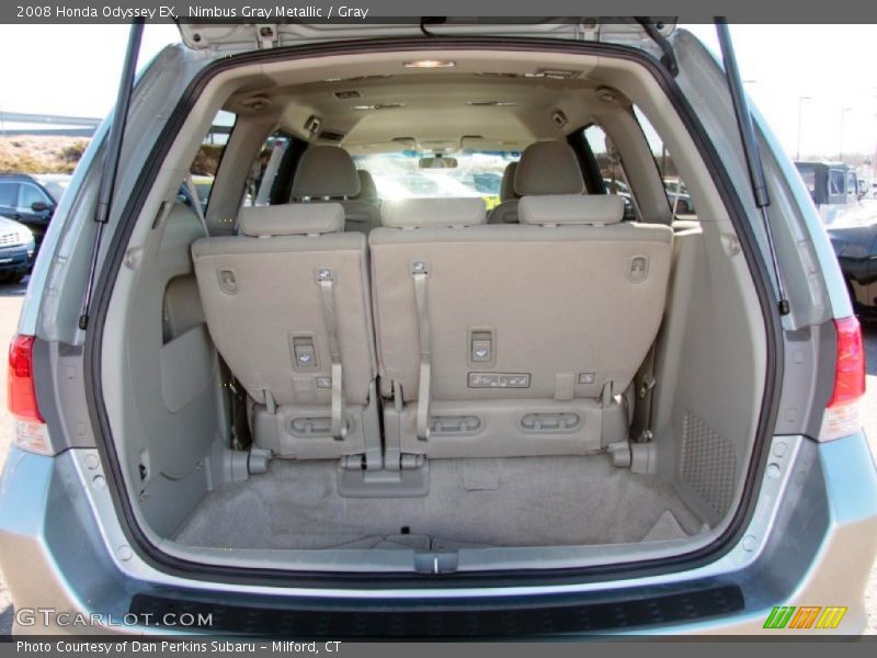 Nimbus Gray Metallic / Gray 2008 Honda Odyssey EX