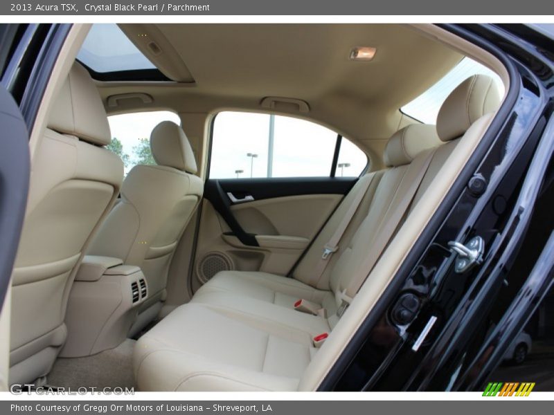 Crystal Black Pearl / Parchment 2013 Acura TSX