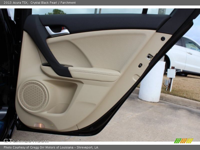 Crystal Black Pearl / Parchment 2013 Acura TSX