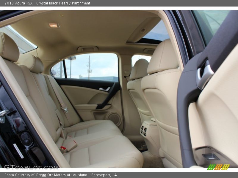 Crystal Black Pearl / Parchment 2013 Acura TSX