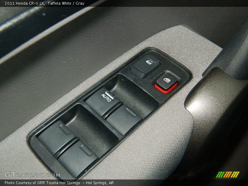 Taffeta White / Gray 2011 Honda CR-V LX