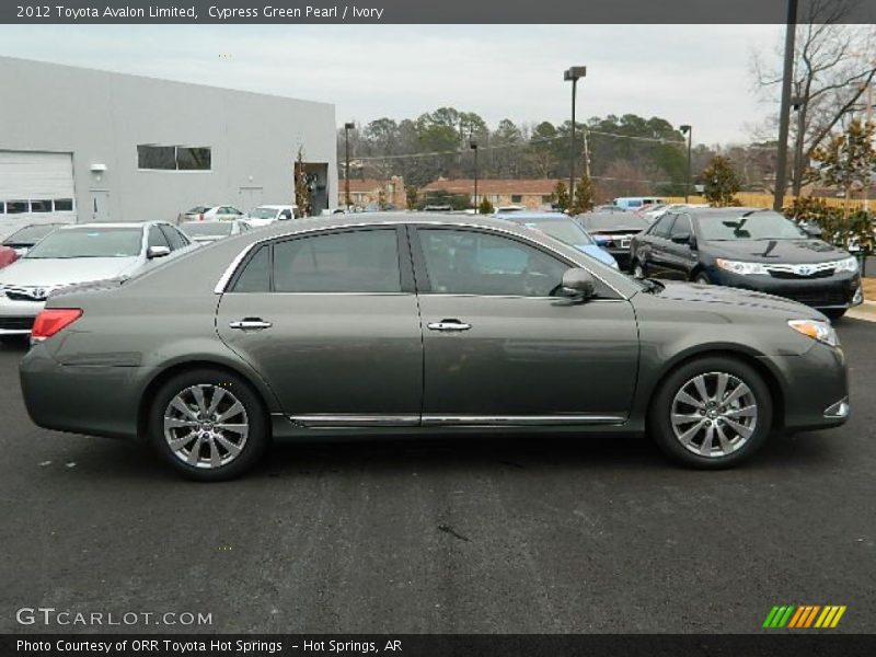 Cypress Green Pearl / Ivory 2012 Toyota Avalon Limited