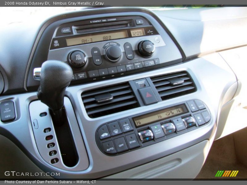 Nimbus Gray Metallic / Gray 2008 Honda Odyssey EX