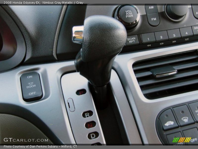 Nimbus Gray Metallic / Gray 2008 Honda Odyssey EX