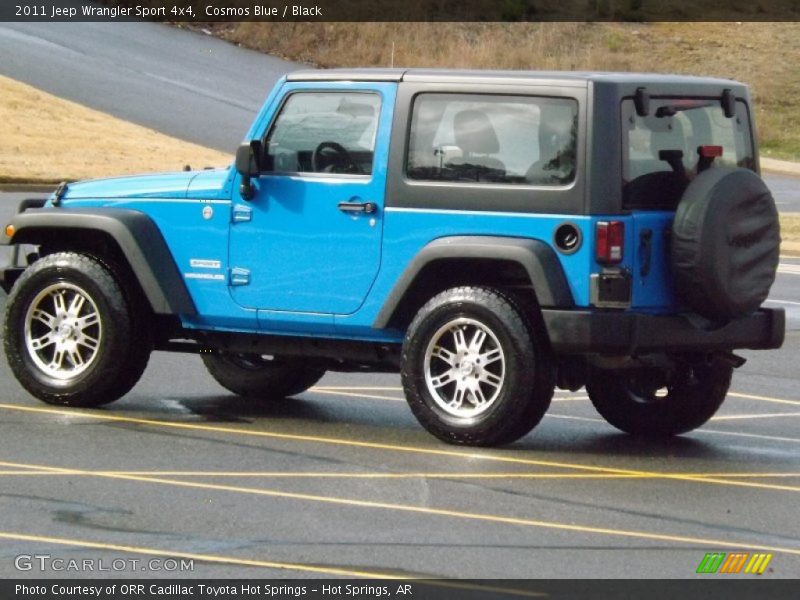 Cosmos Blue / Black 2011 Jeep Wrangler Sport 4x4