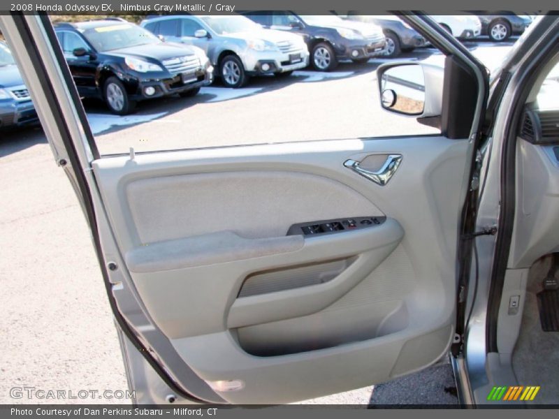 Nimbus Gray Metallic / Gray 2008 Honda Odyssey EX