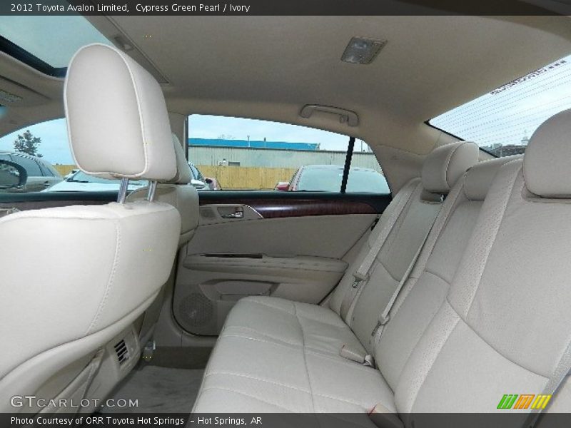 Cypress Green Pearl / Ivory 2012 Toyota Avalon Limited