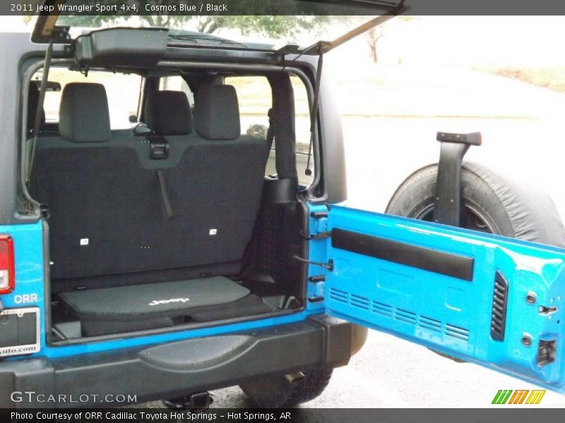 Cosmos Blue / Black 2011 Jeep Wrangler Sport 4x4