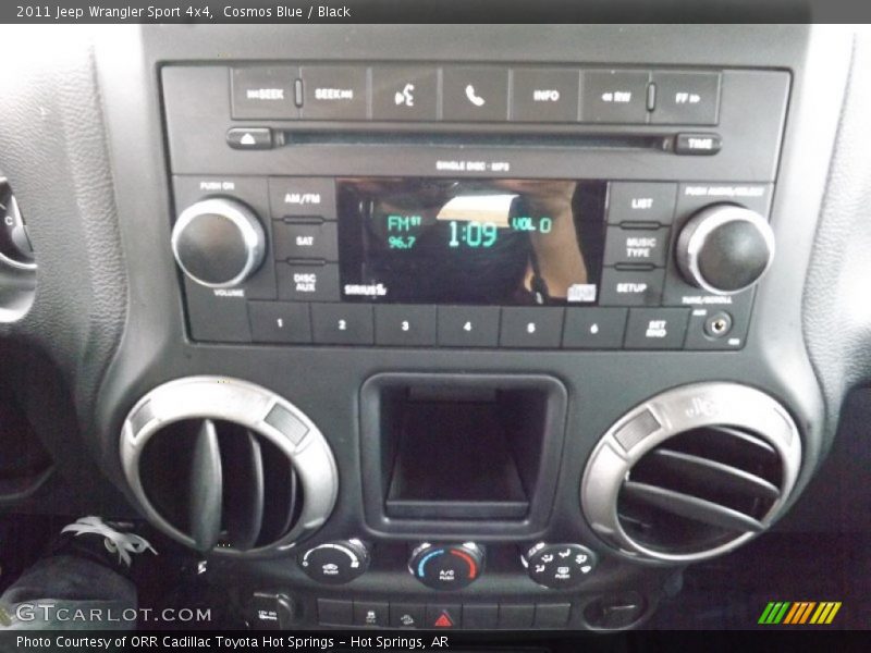 Cosmos Blue / Black 2011 Jeep Wrangler Sport 4x4
