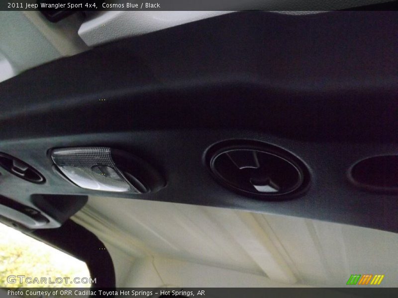 Cosmos Blue / Black 2011 Jeep Wrangler Sport 4x4