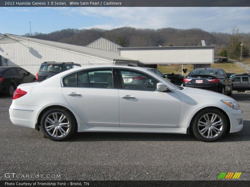 White Satin Pearl / Cashmere 2013 Hyundai Genesis 3.8 Sedan