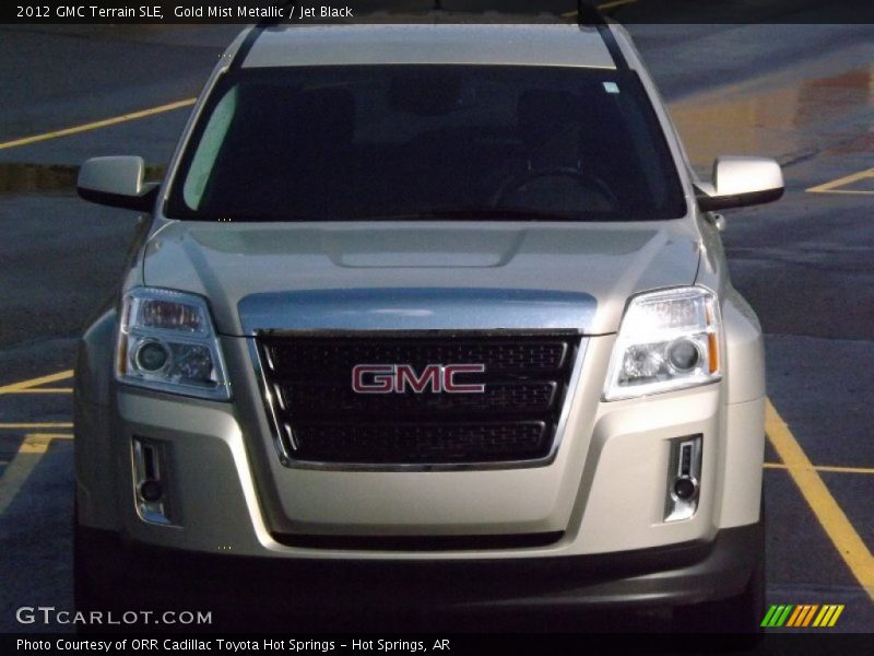 Gold Mist Metallic / Jet Black 2012 GMC Terrain SLE
