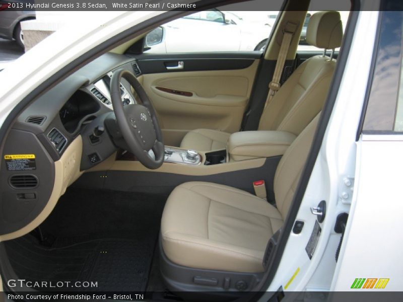 White Satin Pearl / Cashmere 2013 Hyundai Genesis 3.8 Sedan
