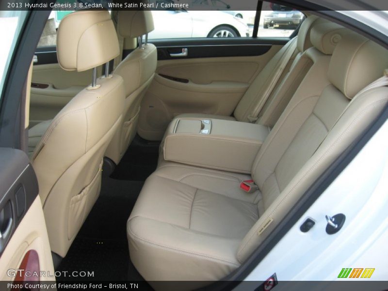 White Satin Pearl / Cashmere 2013 Hyundai Genesis 3.8 Sedan
