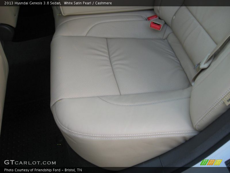 White Satin Pearl / Cashmere 2013 Hyundai Genesis 3.8 Sedan