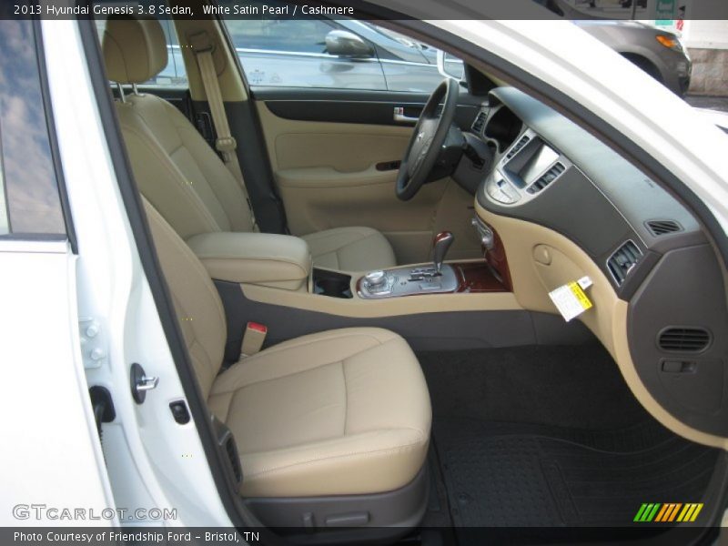White Satin Pearl / Cashmere 2013 Hyundai Genesis 3.8 Sedan