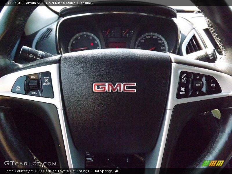 Gold Mist Metallic / Jet Black 2012 GMC Terrain SLE