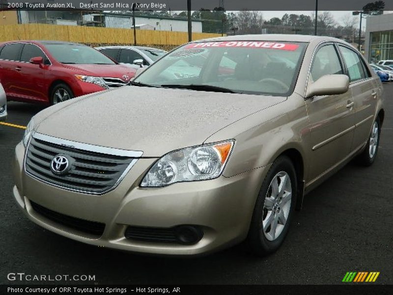 Desert Sand Mica / Ivory Beige 2008 Toyota Avalon XL