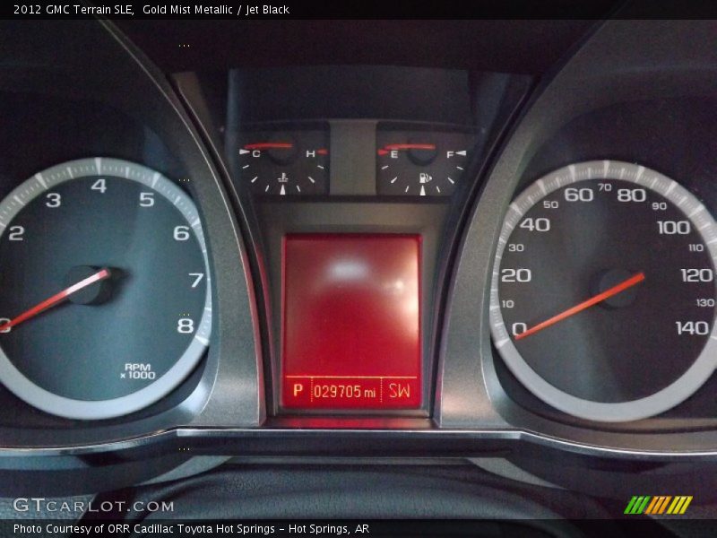 Gold Mist Metallic / Jet Black 2012 GMC Terrain SLE