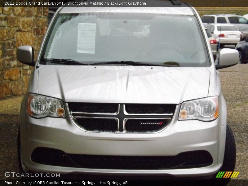 Bright Silver Metallic / Black/Light Graystone 2012 Dodge Grand Caravan SXT