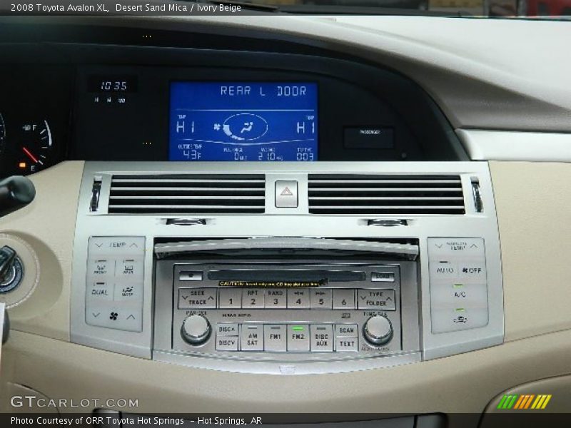 Desert Sand Mica / Ivory Beige 2008 Toyota Avalon XL