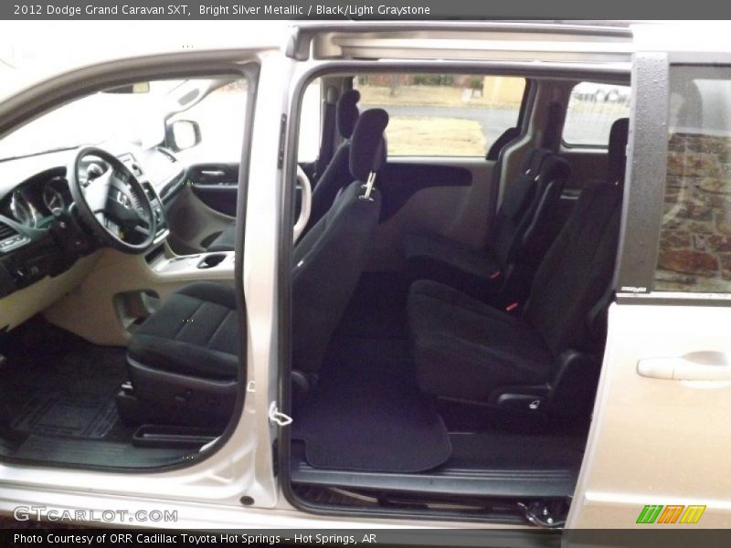 Bright Silver Metallic / Black/Light Graystone 2012 Dodge Grand Caravan SXT