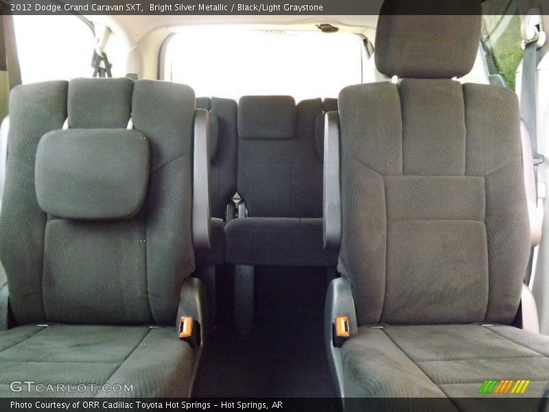 Bright Silver Metallic / Black/Light Graystone 2012 Dodge Grand Caravan SXT