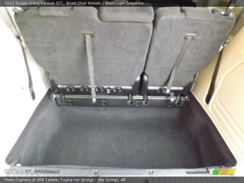 Bright Silver Metallic / Black/Light Graystone 2012 Dodge Grand Caravan SXT