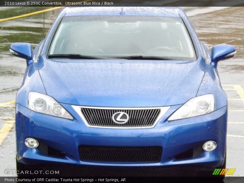 Ultrasonic Blue Mica / Black 2010 Lexus IS 250C Convertible