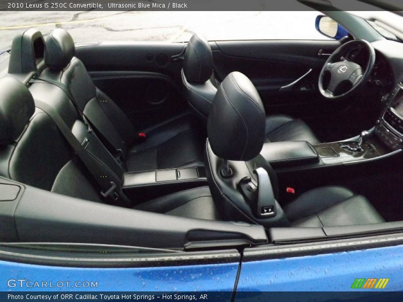 Ultrasonic Blue Mica / Black 2010 Lexus IS 250C Convertible