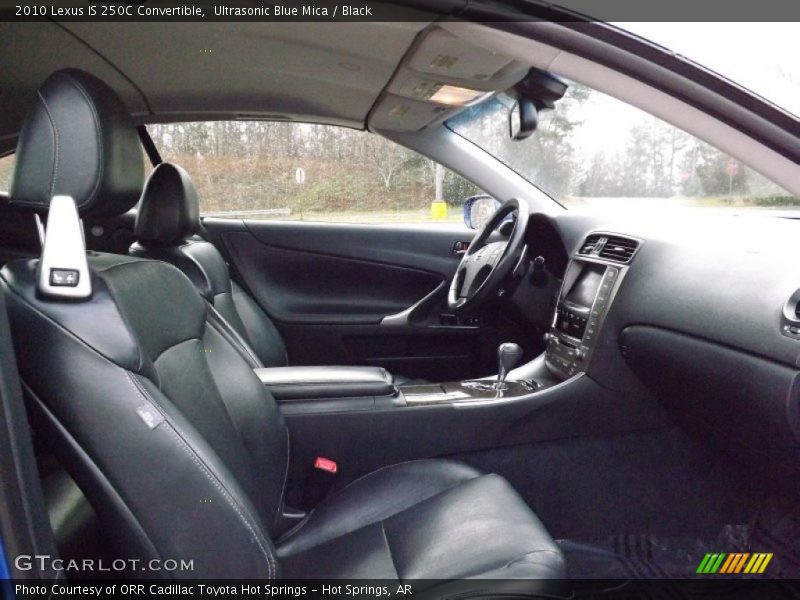 Ultrasonic Blue Mica / Black 2010 Lexus IS 250C Convertible