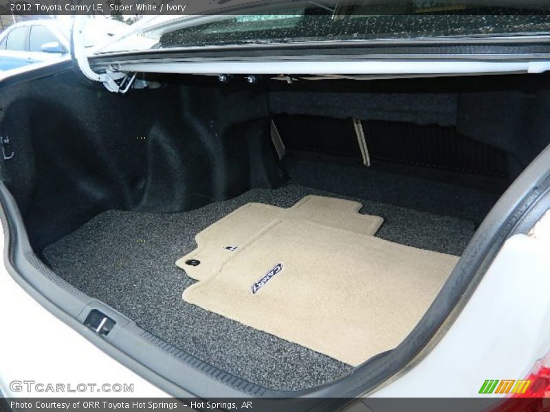 Super White / Ivory 2012 Toyota Camry LE