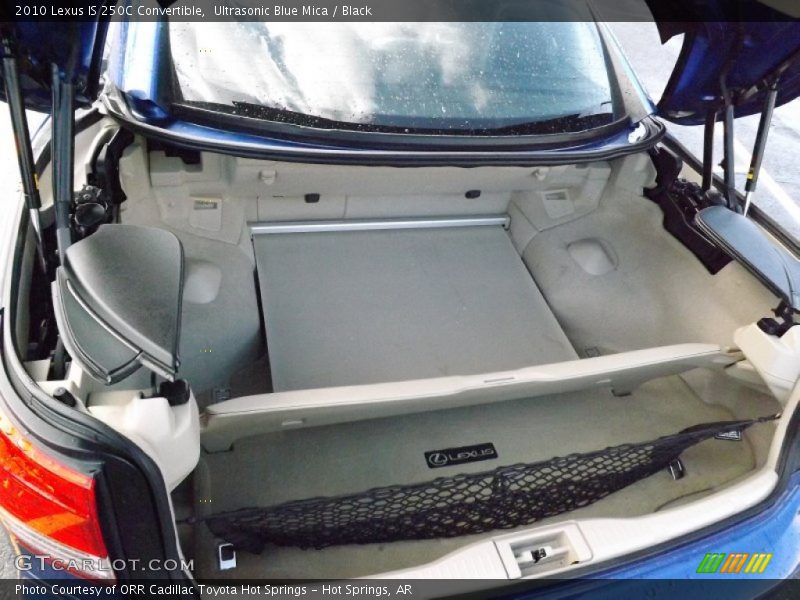 Ultrasonic Blue Mica / Black 2010 Lexus IS 250C Convertible