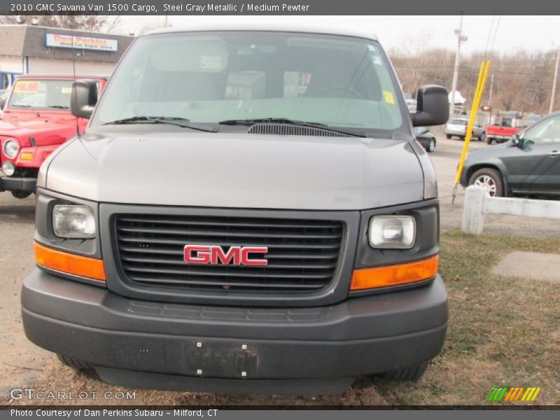 Steel Gray Metallic / Medium Pewter 2010 GMC Savana Van 1500 Cargo