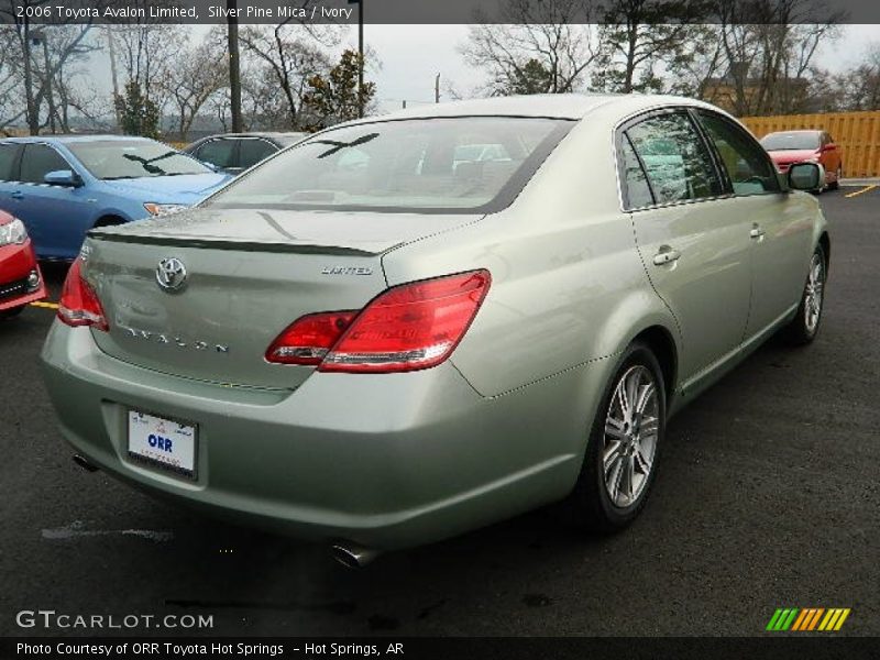 Silver Pine Mica / Ivory 2006 Toyota Avalon Limited