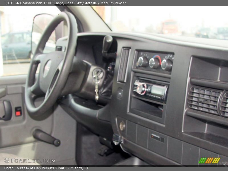 Steel Gray Metallic / Medium Pewter 2010 GMC Savana Van 1500 Cargo