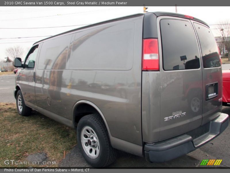 Steel Gray Metallic / Medium Pewter 2010 GMC Savana Van 1500 Cargo