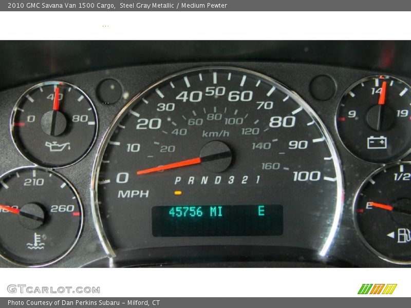 Steel Gray Metallic / Medium Pewter 2010 GMC Savana Van 1500 Cargo