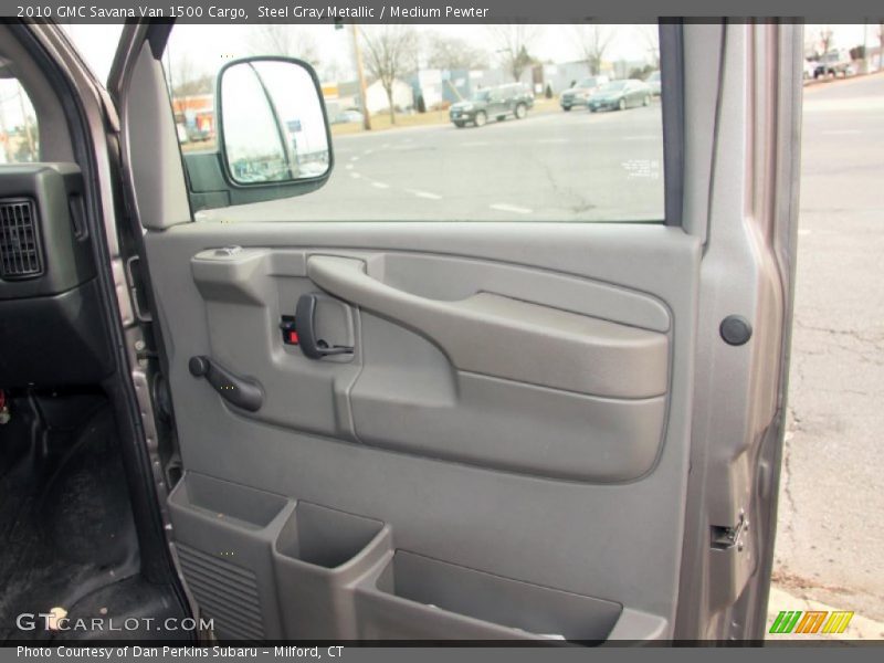 Steel Gray Metallic / Medium Pewter 2010 GMC Savana Van 1500 Cargo