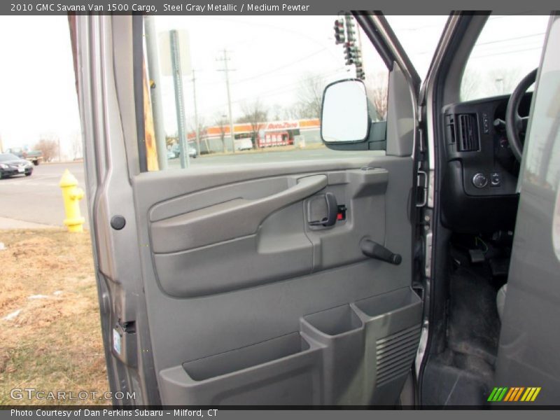 Steel Gray Metallic / Medium Pewter 2010 GMC Savana Van 1500 Cargo