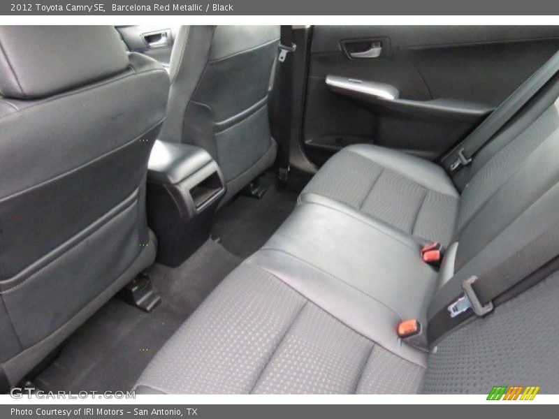 Barcelona Red Metallic / Black 2012 Toyota Camry SE
