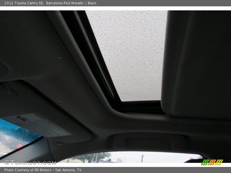 Barcelona Red Metallic / Black 2012 Toyota Camry SE