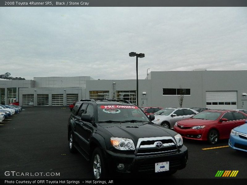 Black / Stone Gray 2008 Toyota 4Runner SR5