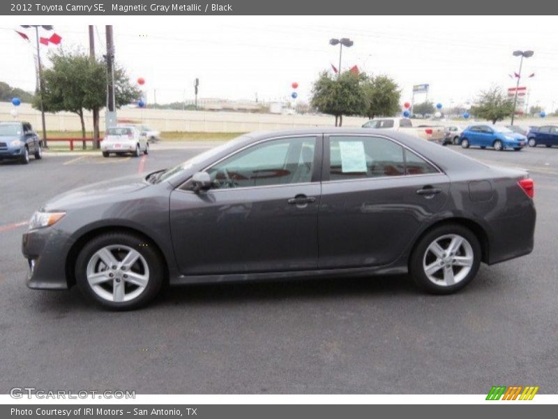 Magnetic Gray Metallic / Black 2012 Toyota Camry SE