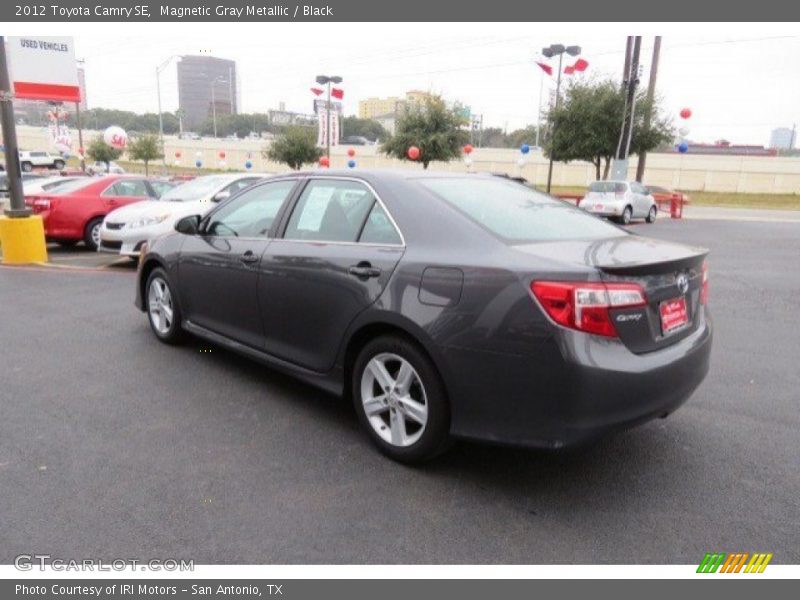 Magnetic Gray Metallic / Black 2012 Toyota Camry SE